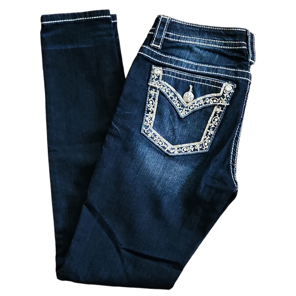 MISS ME Hailey Ankle Skinny Jeans Size 27 NWOT